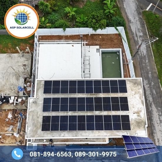 ติดตั้ง Solar Cell โรงงาน